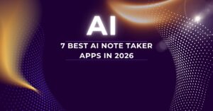 7 best AI note taker apps 2026 — VoiceToNotes Otter.ai Fireflies Jamie Krisp tested and ranked