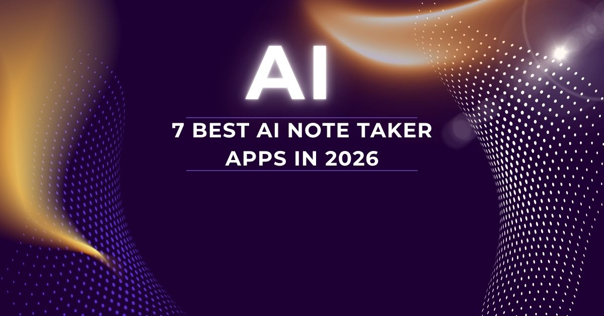 7 best AI note taker apps 2026 — VoiceToNotes Otter.ai Fireflies Jamie Krisp tested and ranked