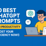 ChatGPT prompts for productivity