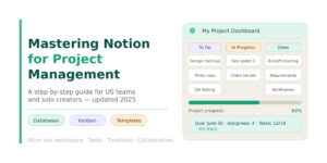 Notion for Project Management