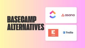 7 best Basecamp alternatives 2026 — ClickUp Asana monday.com Plaky Wrike Jira Trello comparison